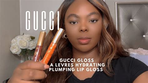 gucci lip gloss 020|Gucci plumping gloss.